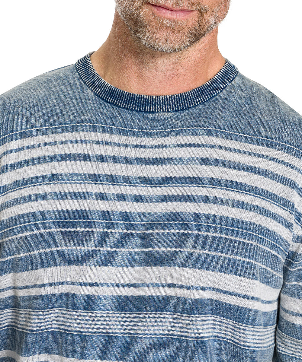 Knit Crewneck Indigo washed Bild 6