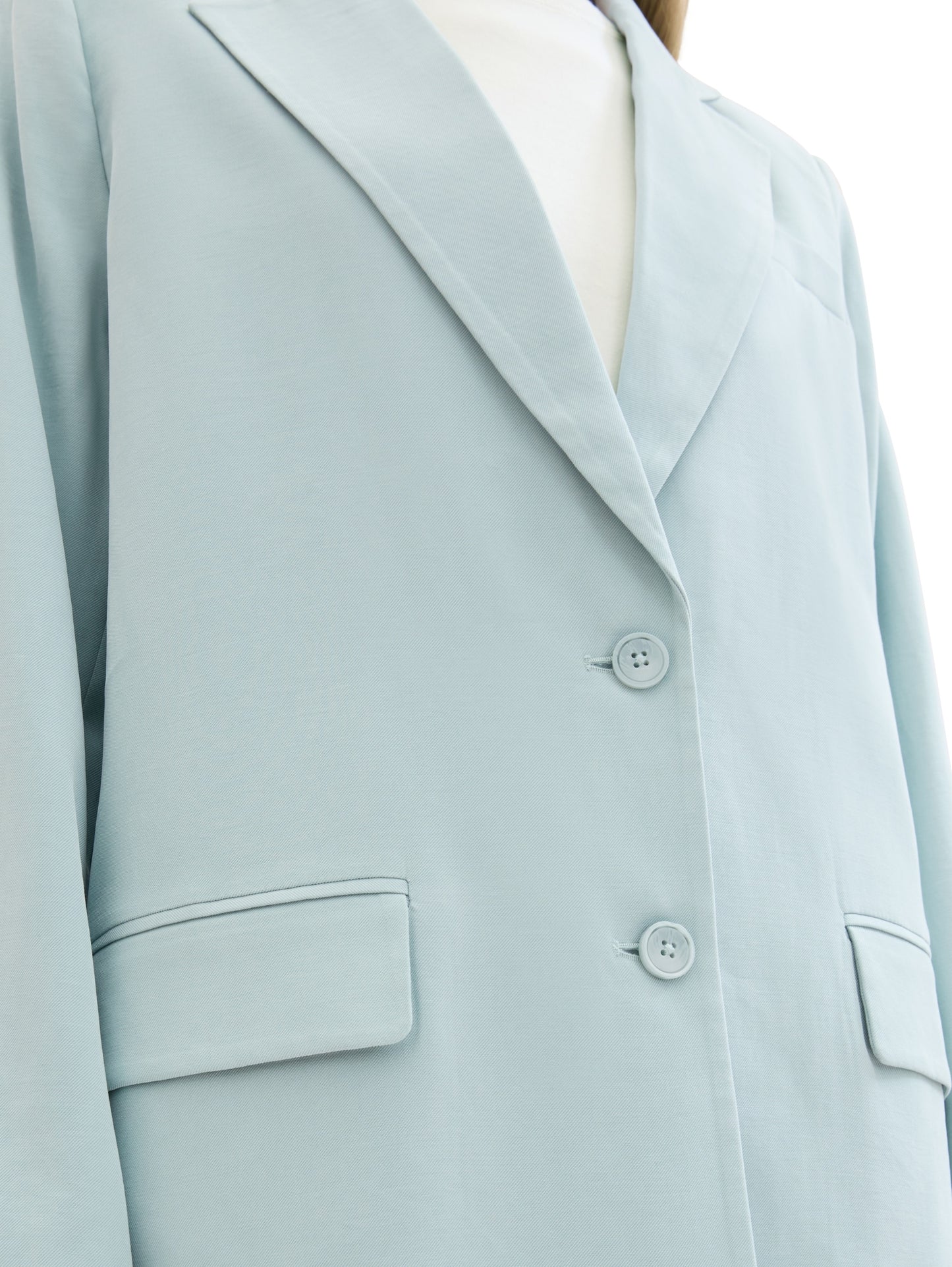 fluent classic blazer dusty mint blu Bild 7