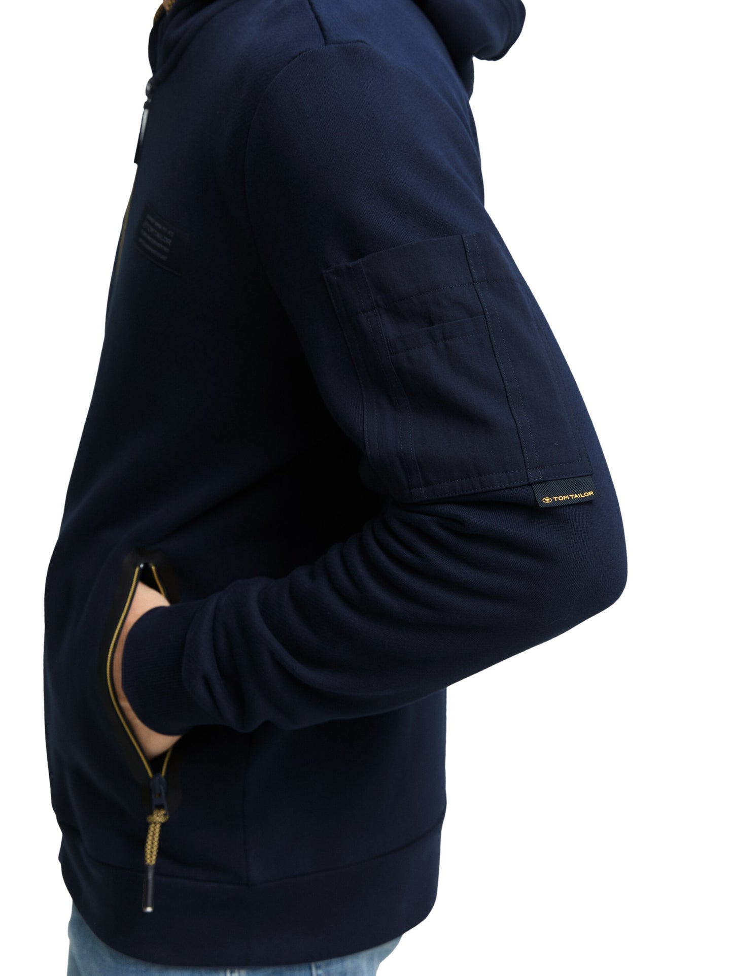 detailed hoodie sweatjacket sky captain bl Bild 6