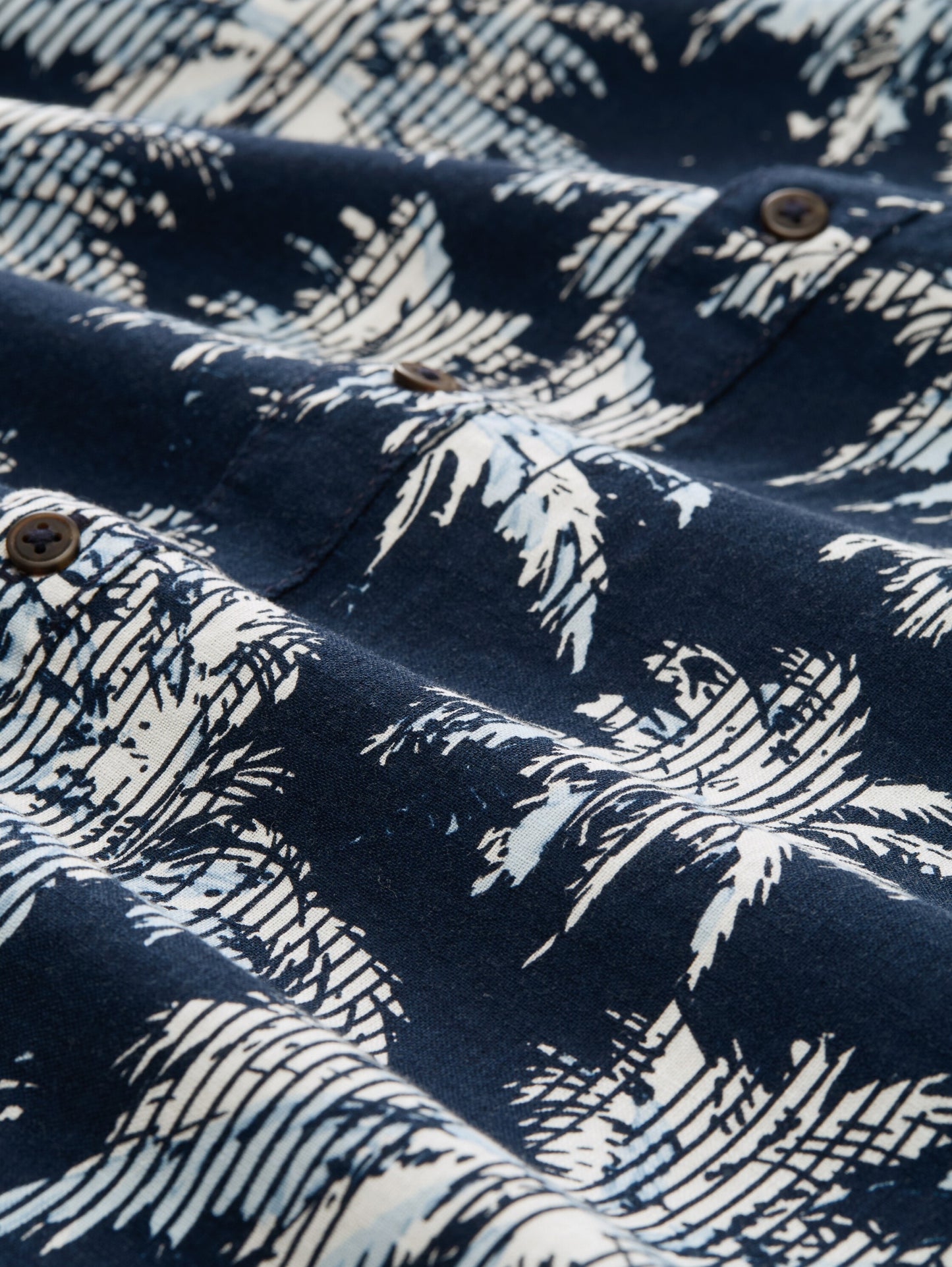 plus printed shirt navy blue stri Bild 2