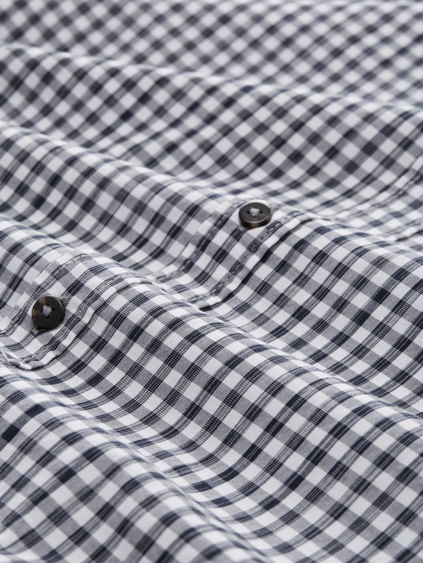 vichy checked shirt navy white sma Bild 2