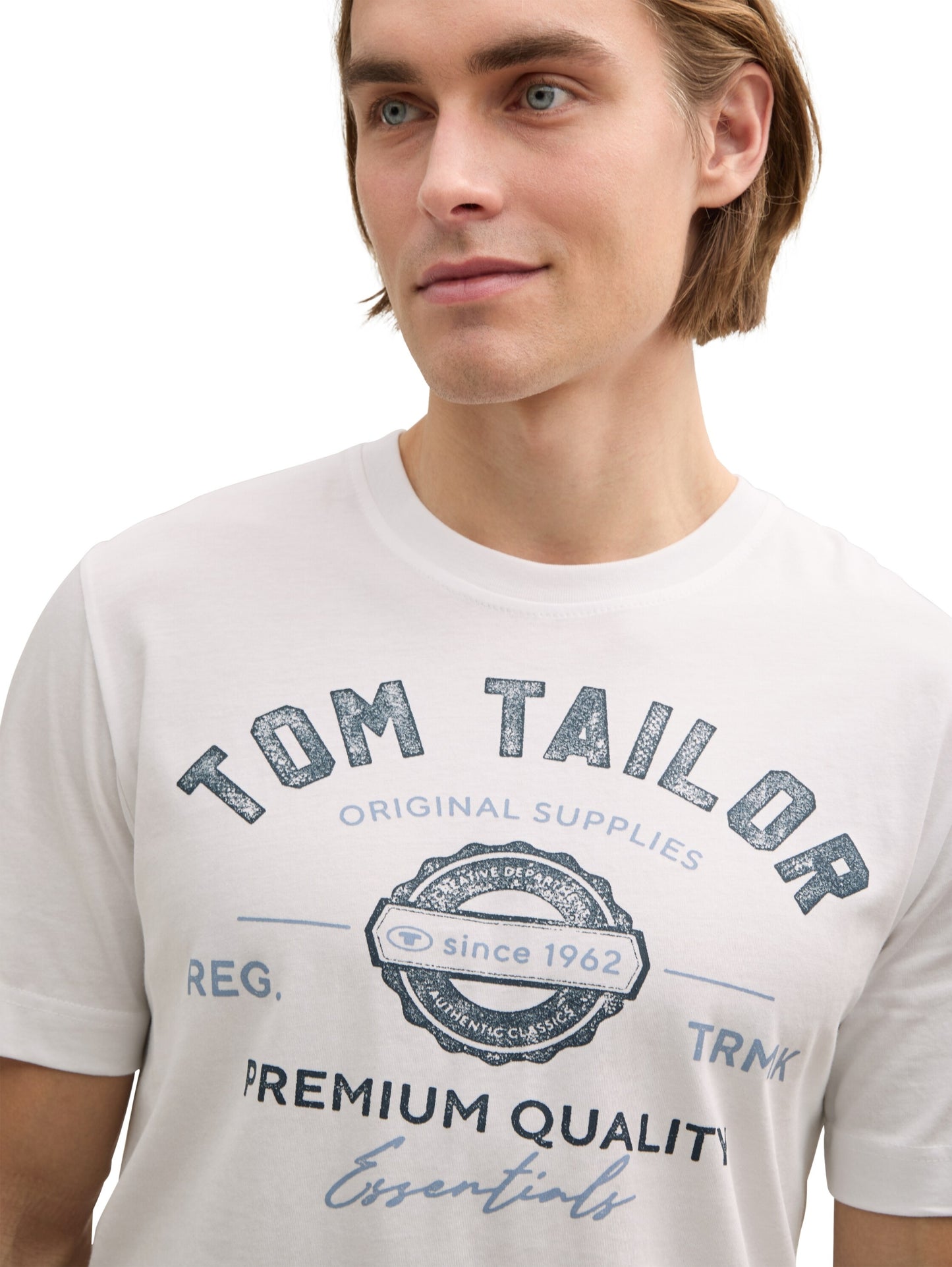 logo tee White Bild 7