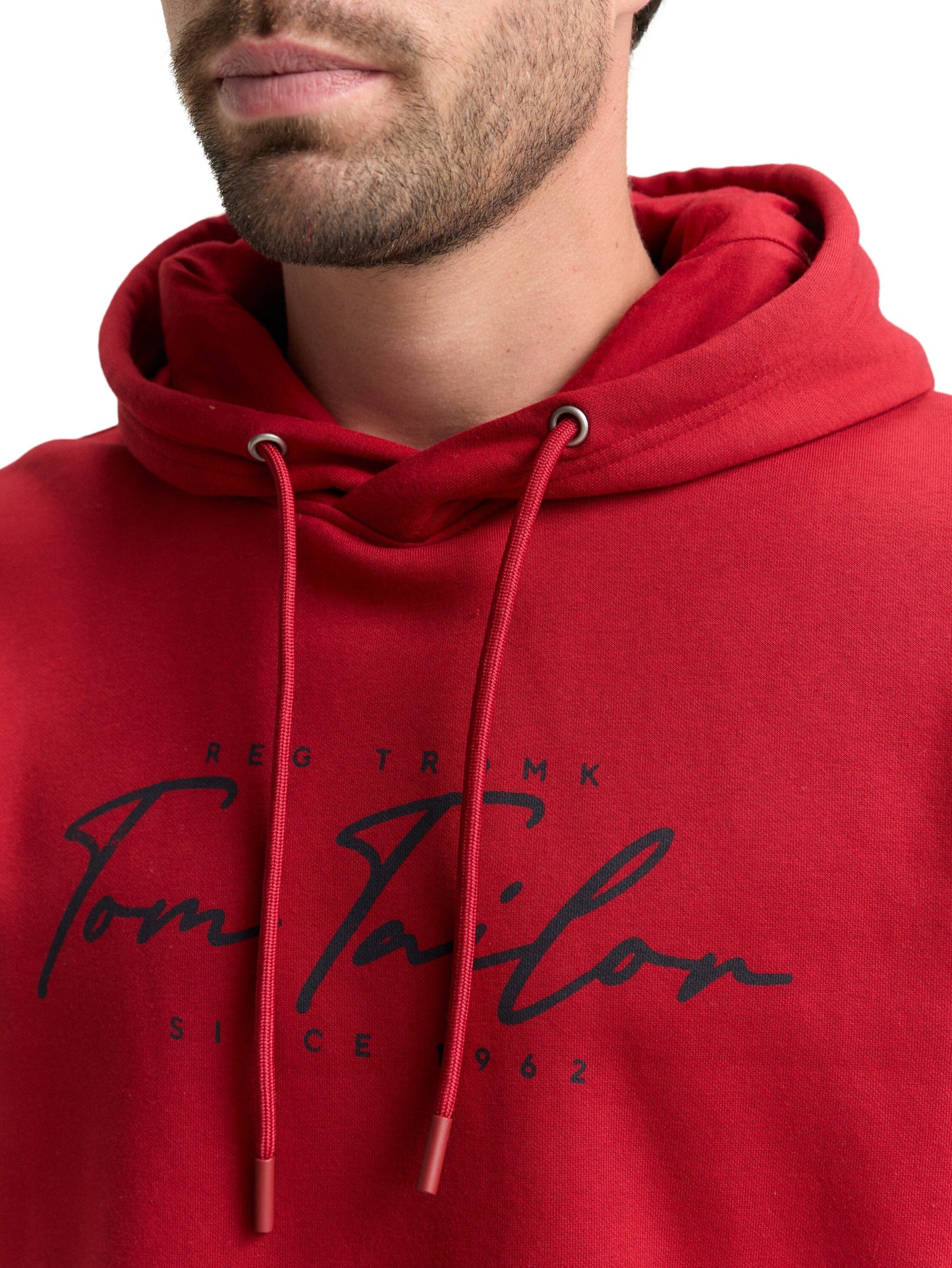 printed hoodie Coach Red Bild 6