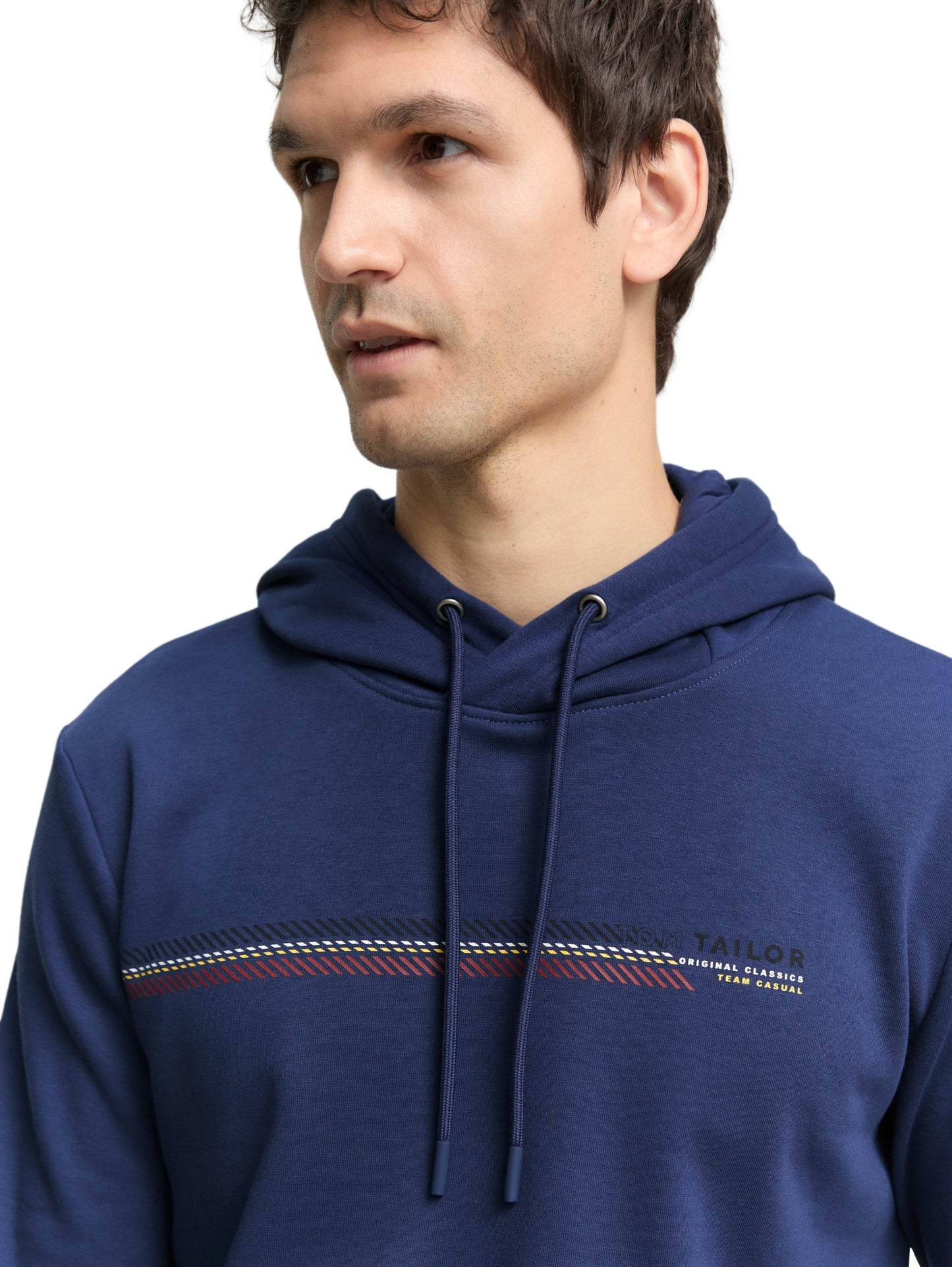 printed hoodie ocean blue Bild 6