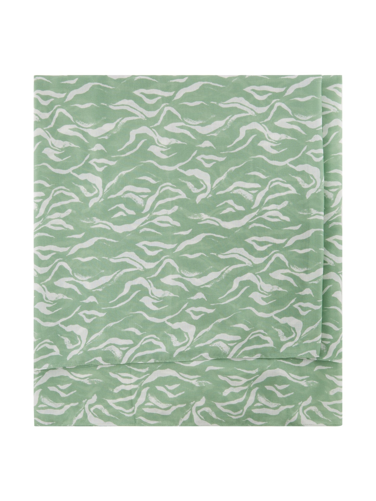 Printed loop scarf green small wa Bild 4
