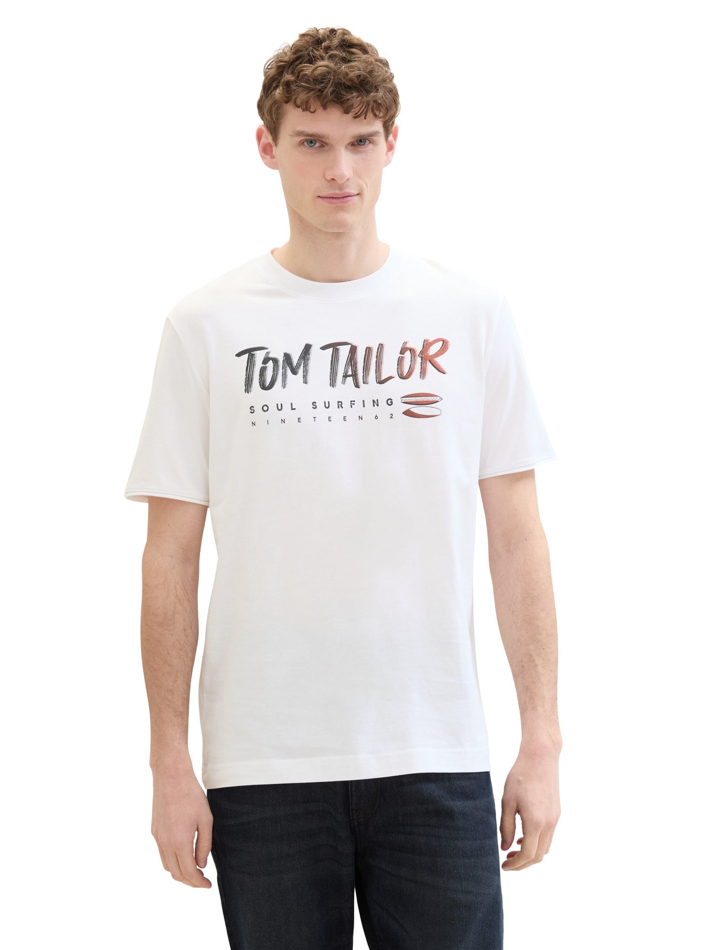 printed t-shirt White Bild 7