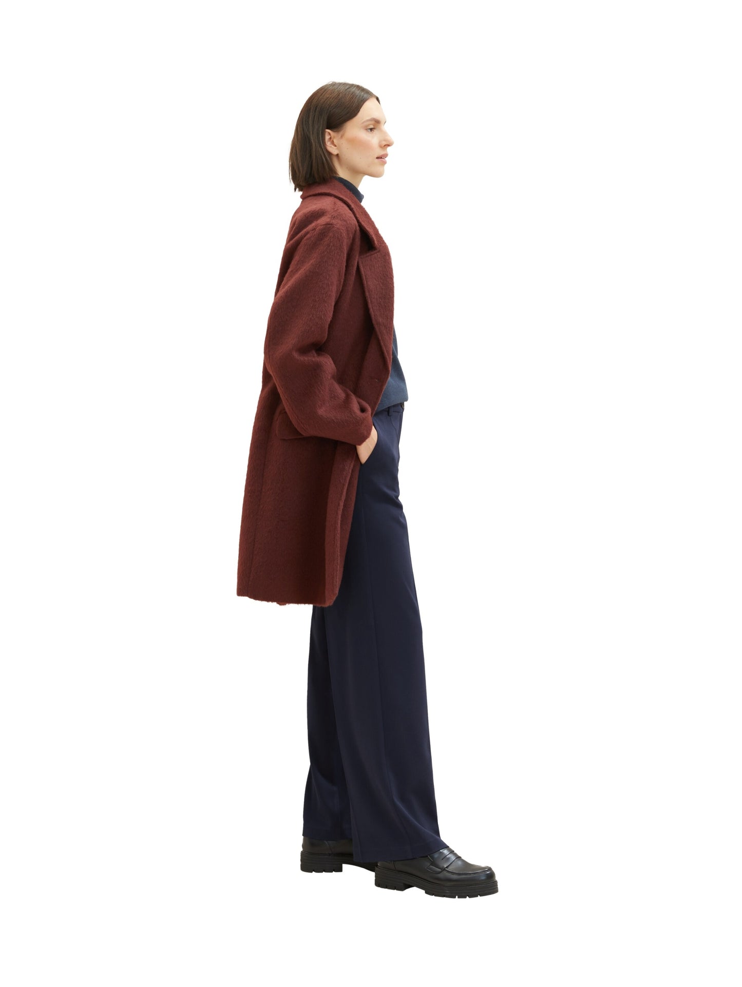 relaxed coat raisin Bild 7