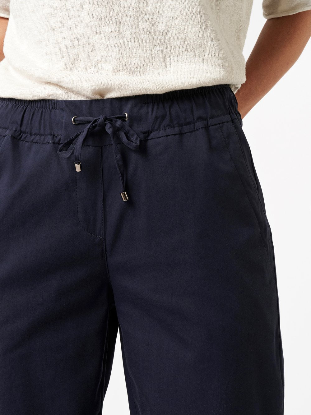 Pia Wide Leg 3/4 Dark Blue Bild 4