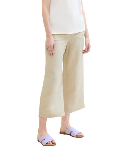 Culotte Hose mit Leinen | Tom Tailor | 1041923