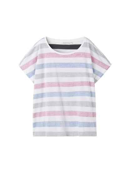 T-Shirt mit beidseitigem Print