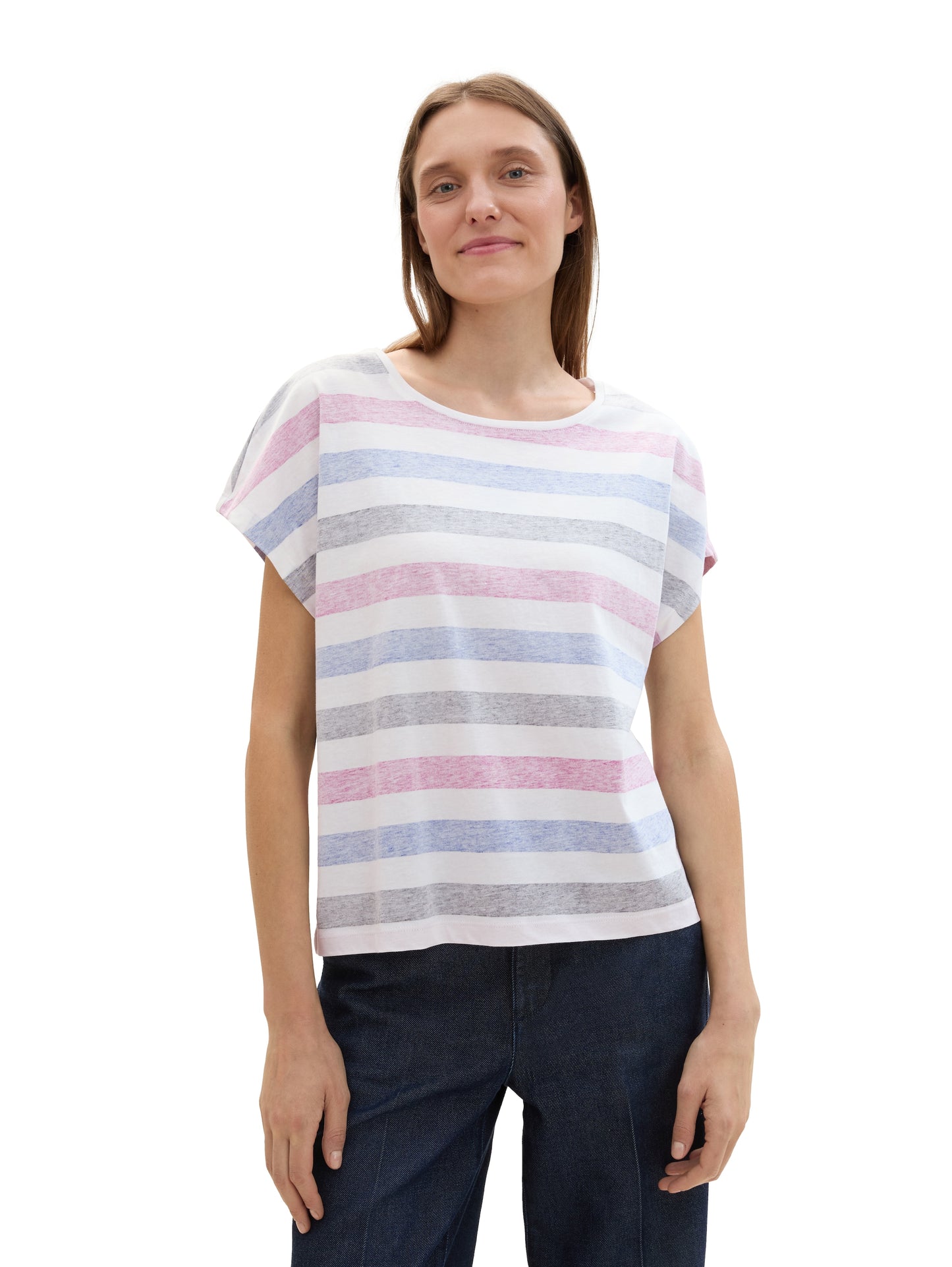 T-Shirt mit beidseitigem Print