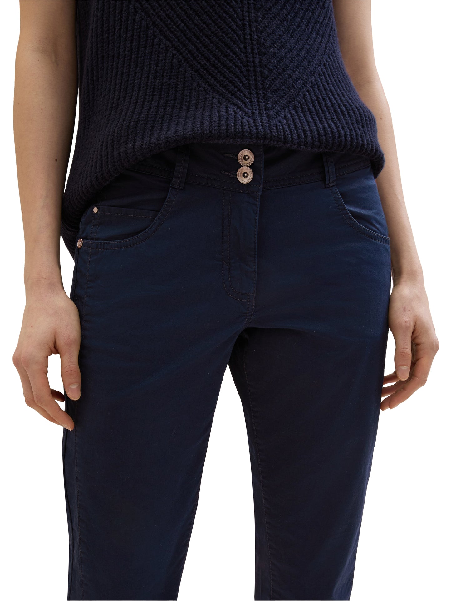 Tapered Relaxed Hose mit Bio-Baumwolle | Tom Tailor  1041909