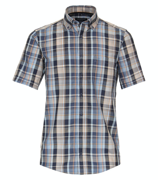 B.D. Casual Fit 1/2Arm blau Bild 1