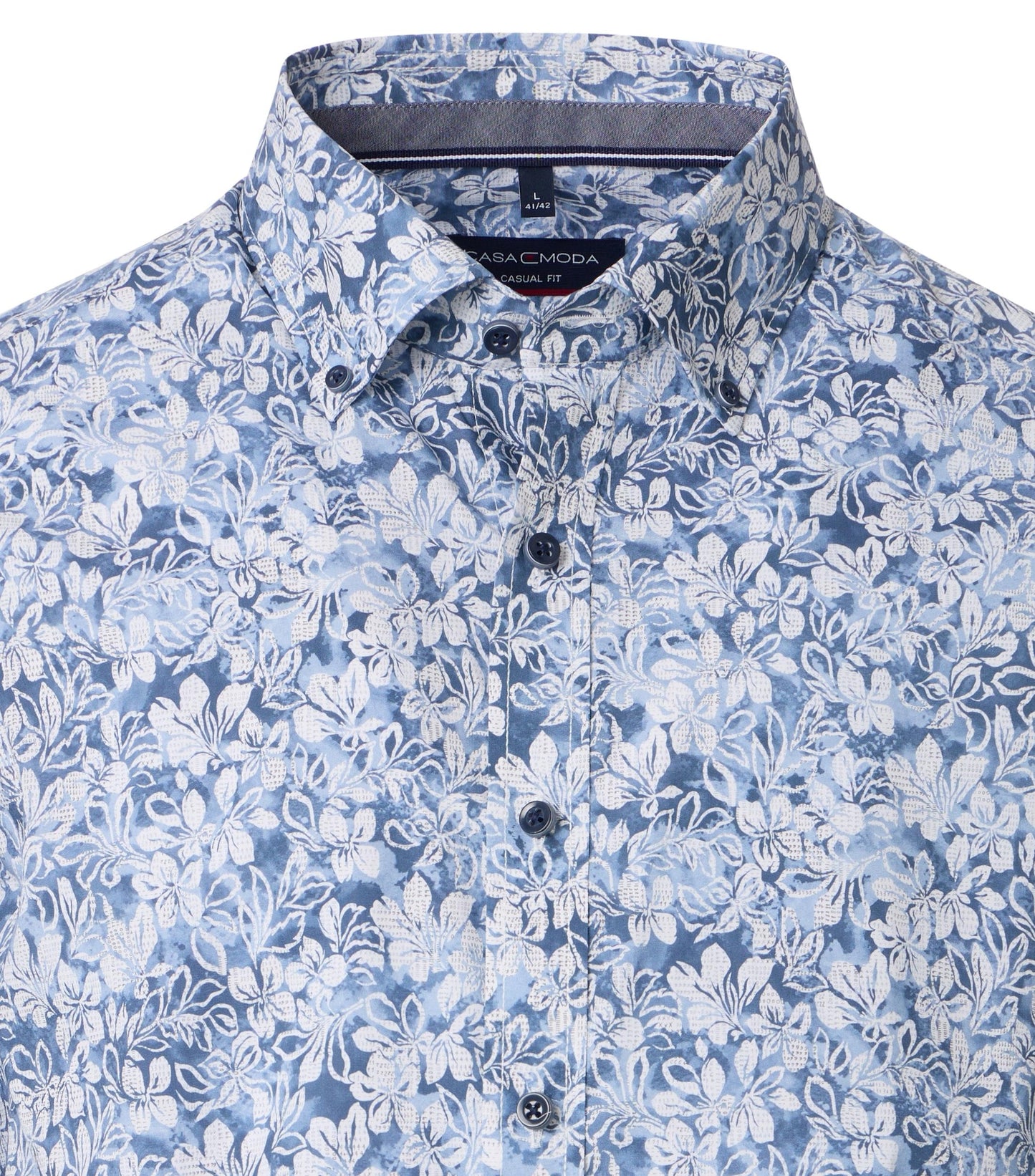 B.D. Casual Fit 1/2Arm blau Bild 3