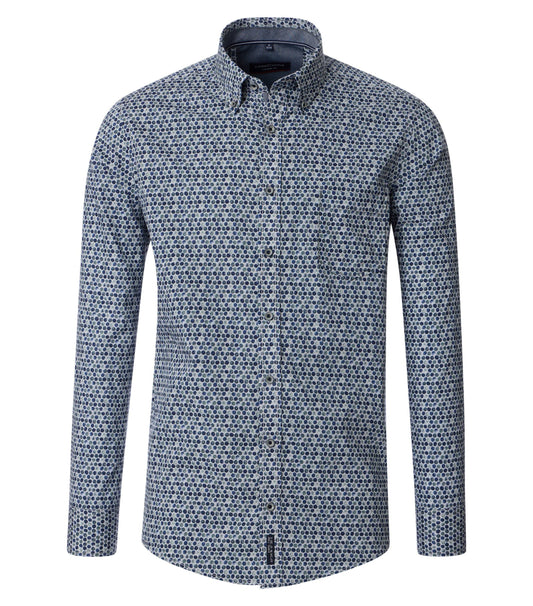 B.D. Casual Fit 72Arm blau Bild 1