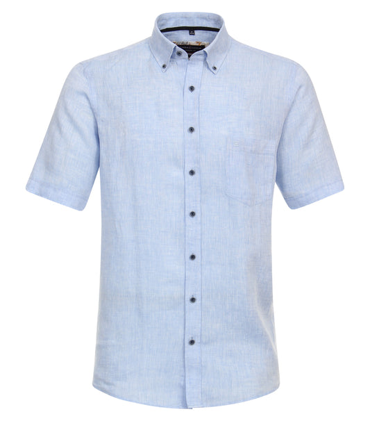 B.D. Casual Short 1/2Arm blau Bild 1