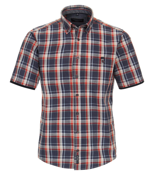 B.D. Casual Short 1/2Arm blau Bild 1