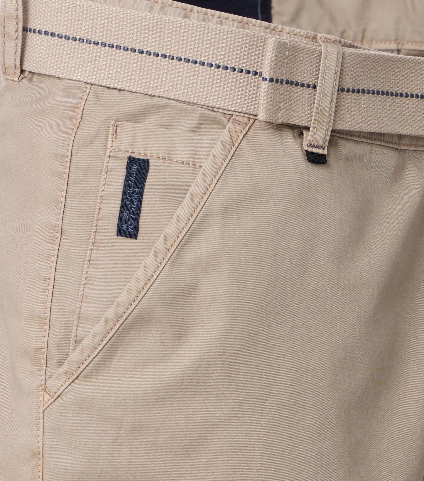 Chino 1/2 beige Bild 2