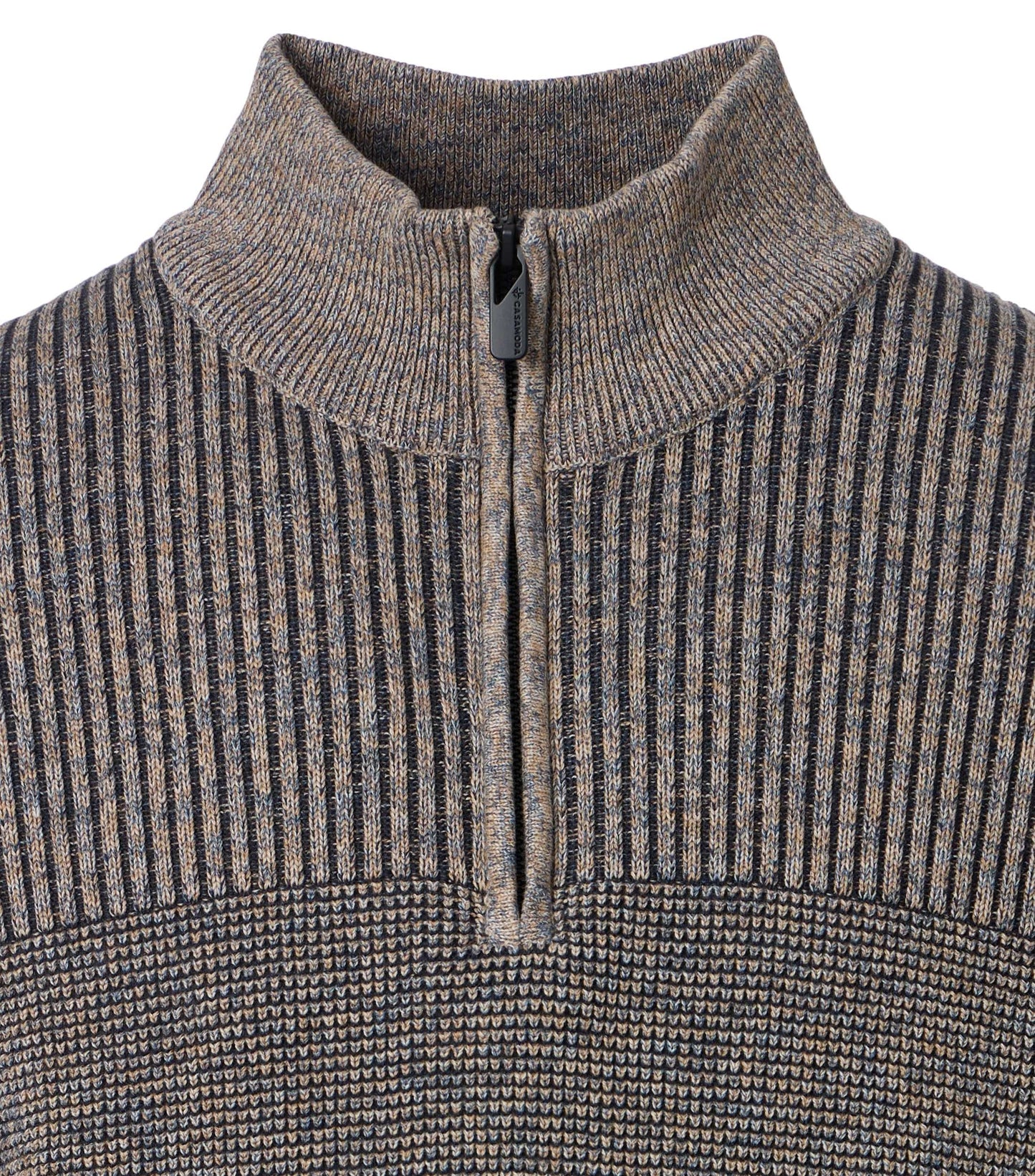 half-zip sweater braun Bild 3