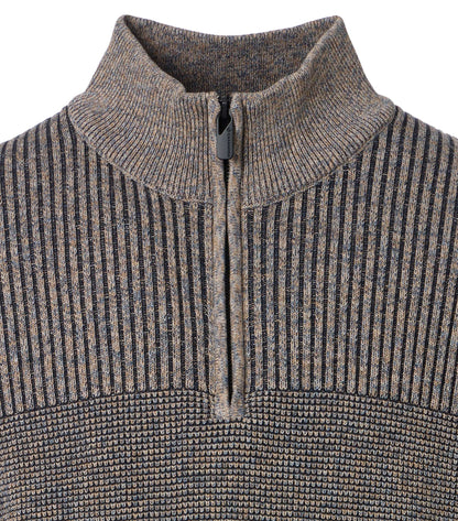 half-zip sweater braun Bild 3