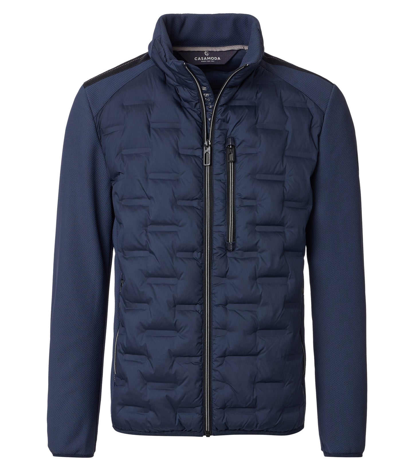 Hybrid Jacke blau Bild 1