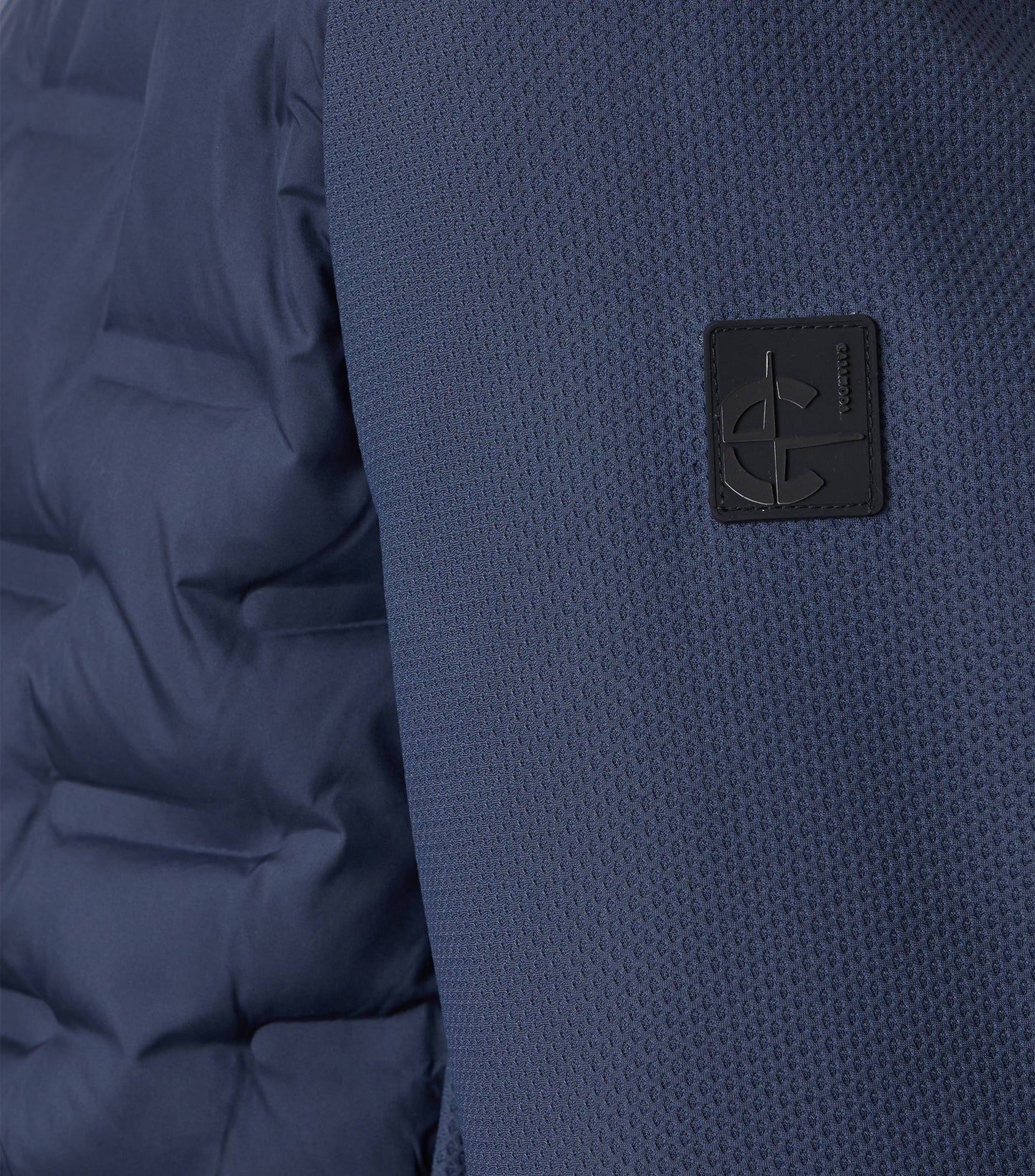 Hybrid Jacke blau Bild 2