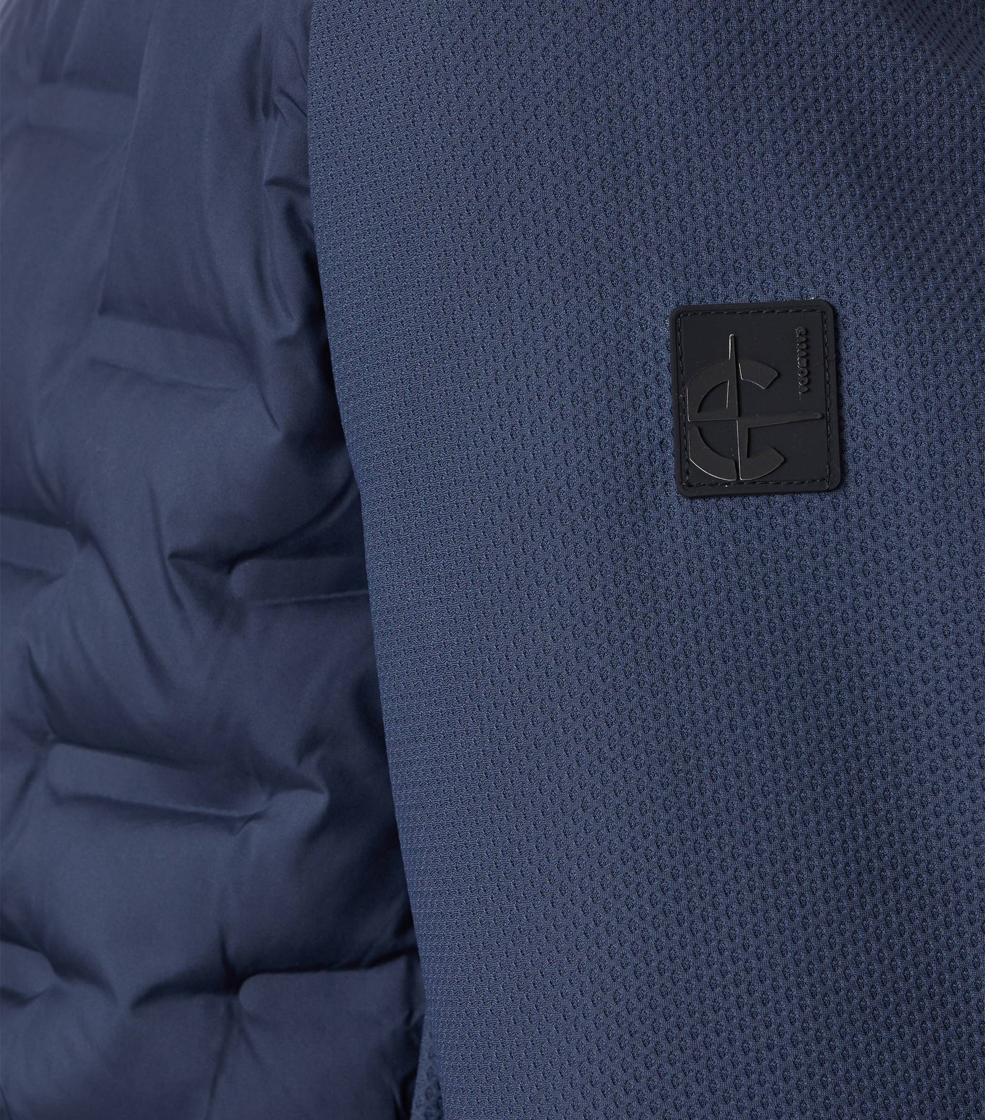 Hybrid Jacke blau Bild 2