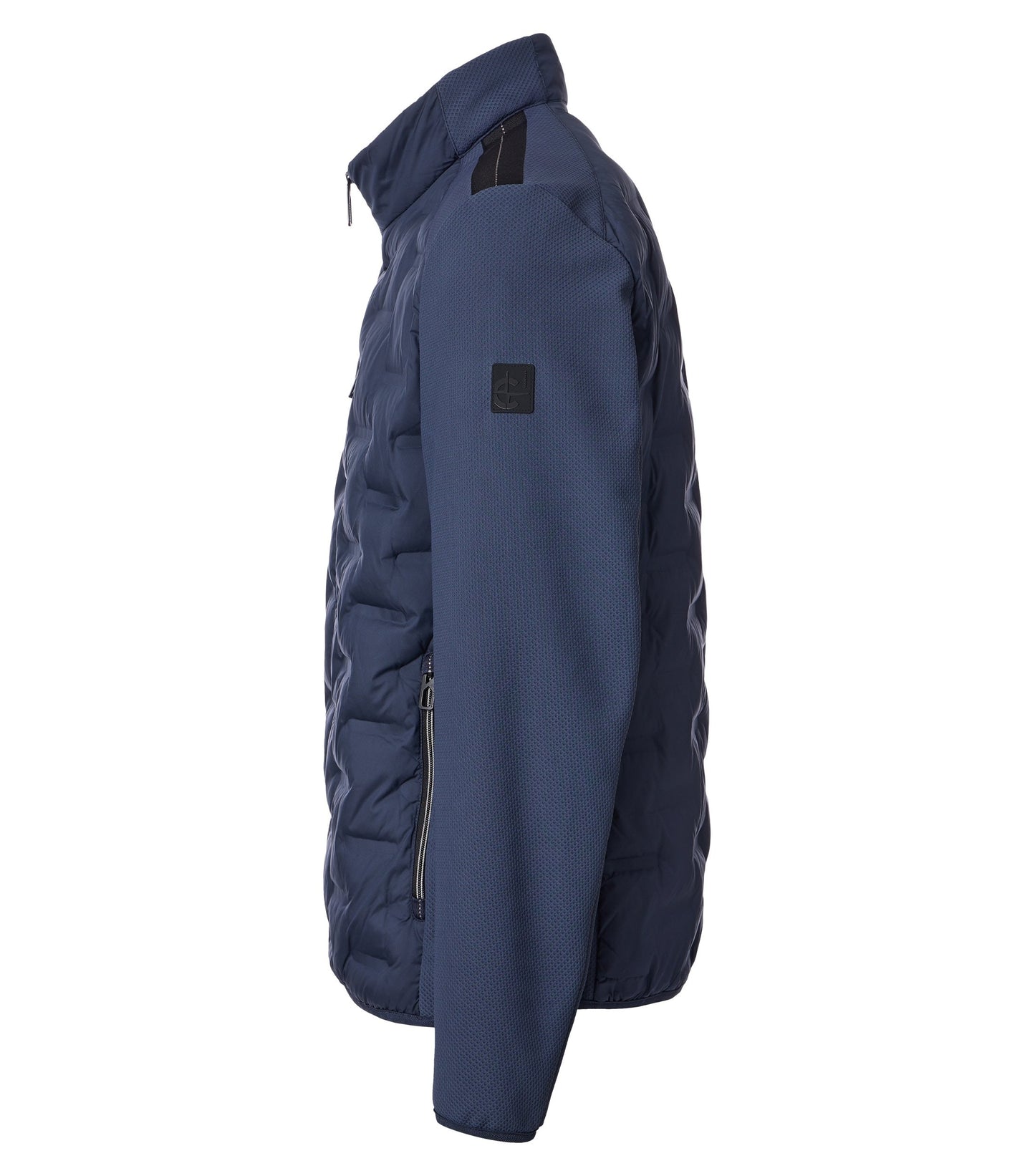 Hybrid Jacke blau Bild 3