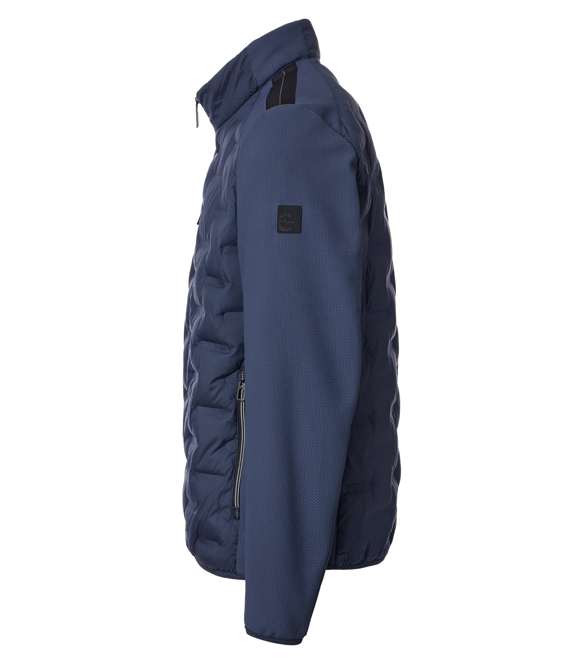Hybrid Jacke blau Bild 3