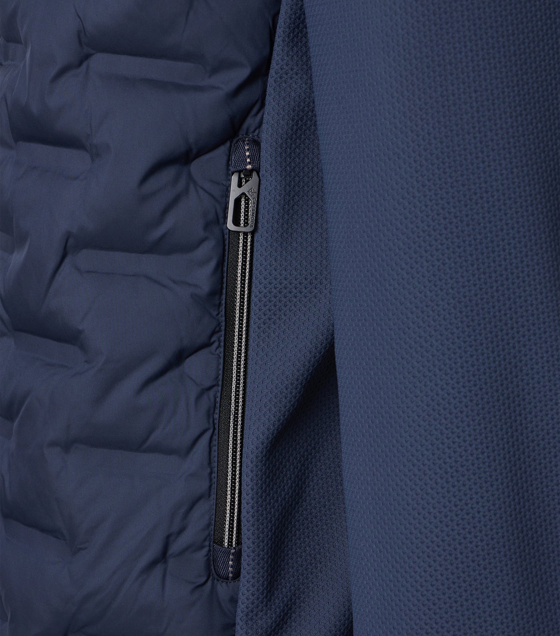 Hybrid Jacke blau Bild 4