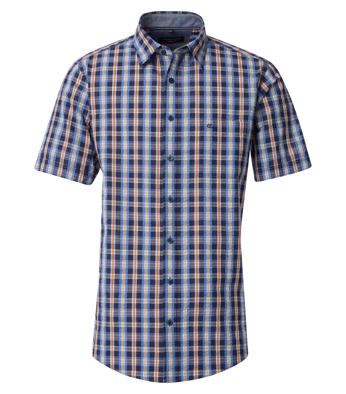 Kent Casual Fit 1/2Arm blau Bild 1
