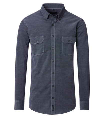 Kent Casual Fit. blau Bild 1