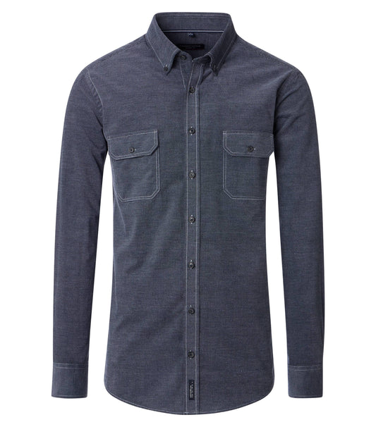 Kent Casual Fit. blau Bild 1