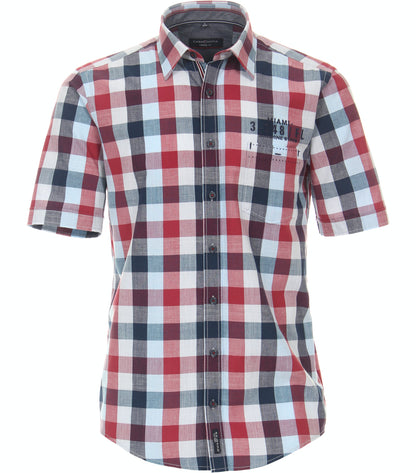 Kent Casual Short 1/2Arm rot Bild 1