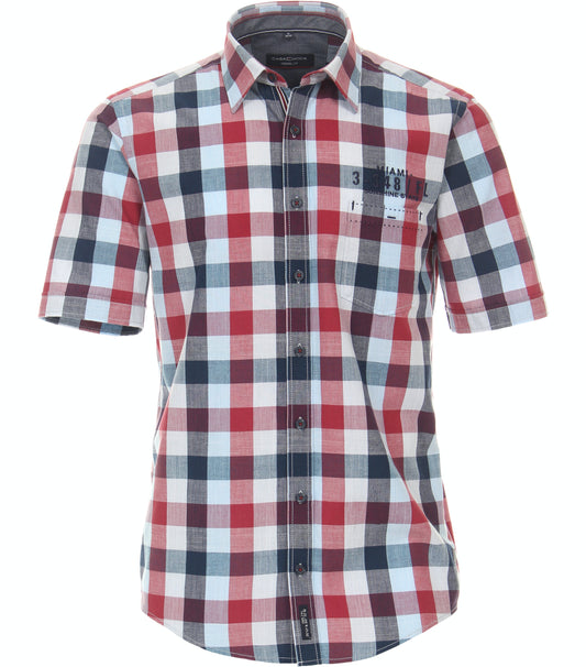 Kent Casual Short 1/2Arm rot Bild 1
