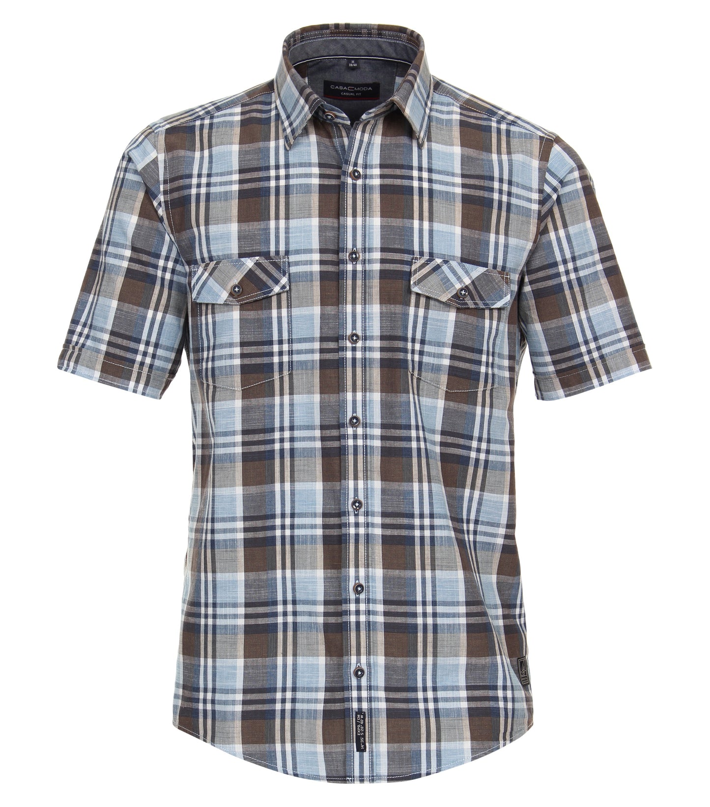 Kent Casual Short 1/2Arm blau Bild 1