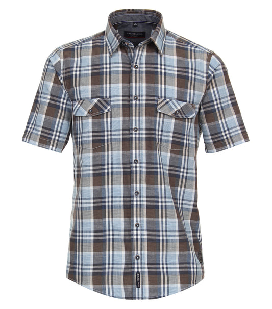Kent Casual Short 1/2Arm blau Bild 1