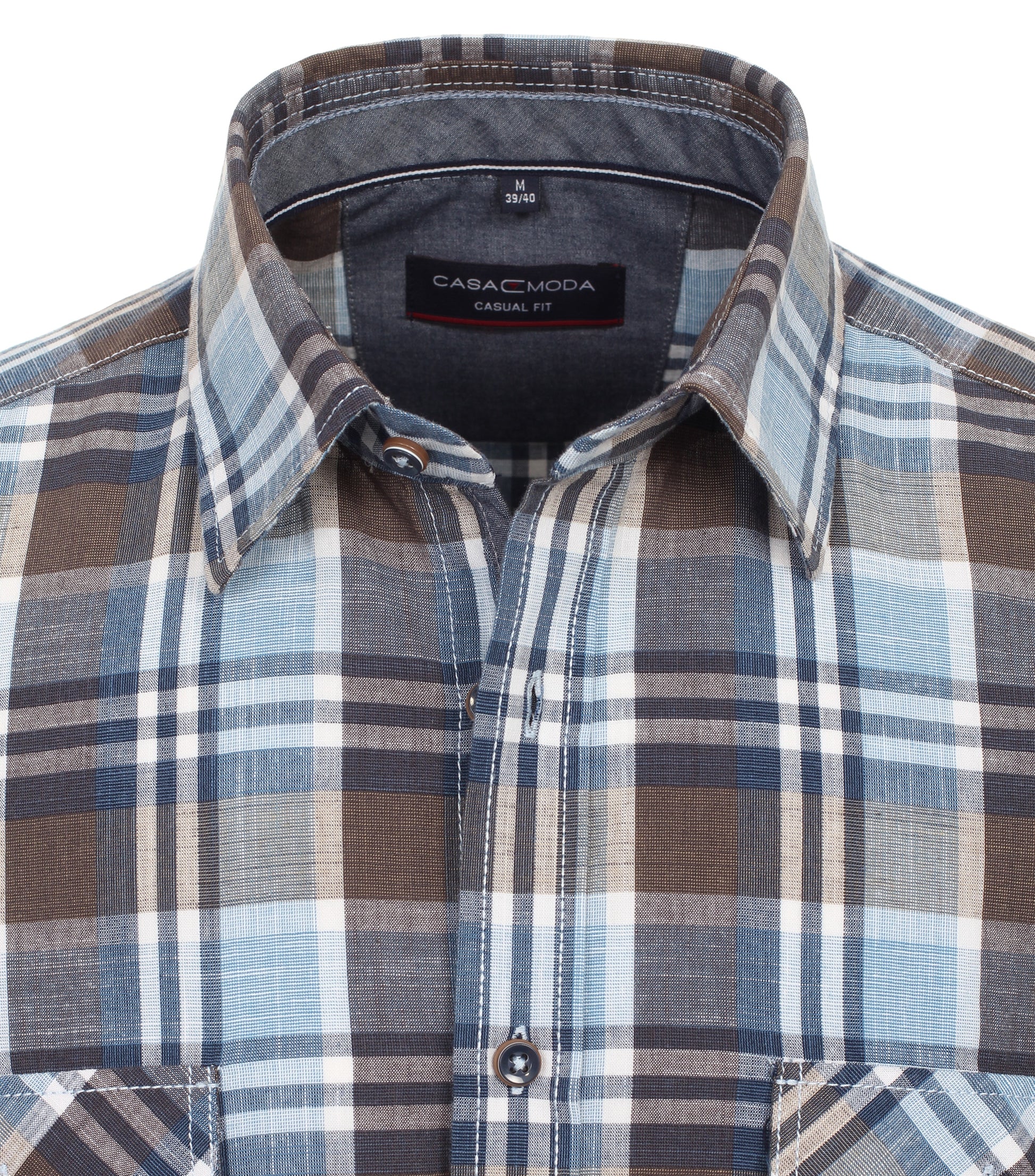 Kent Casual Short 1/2Arm blau Bild 4