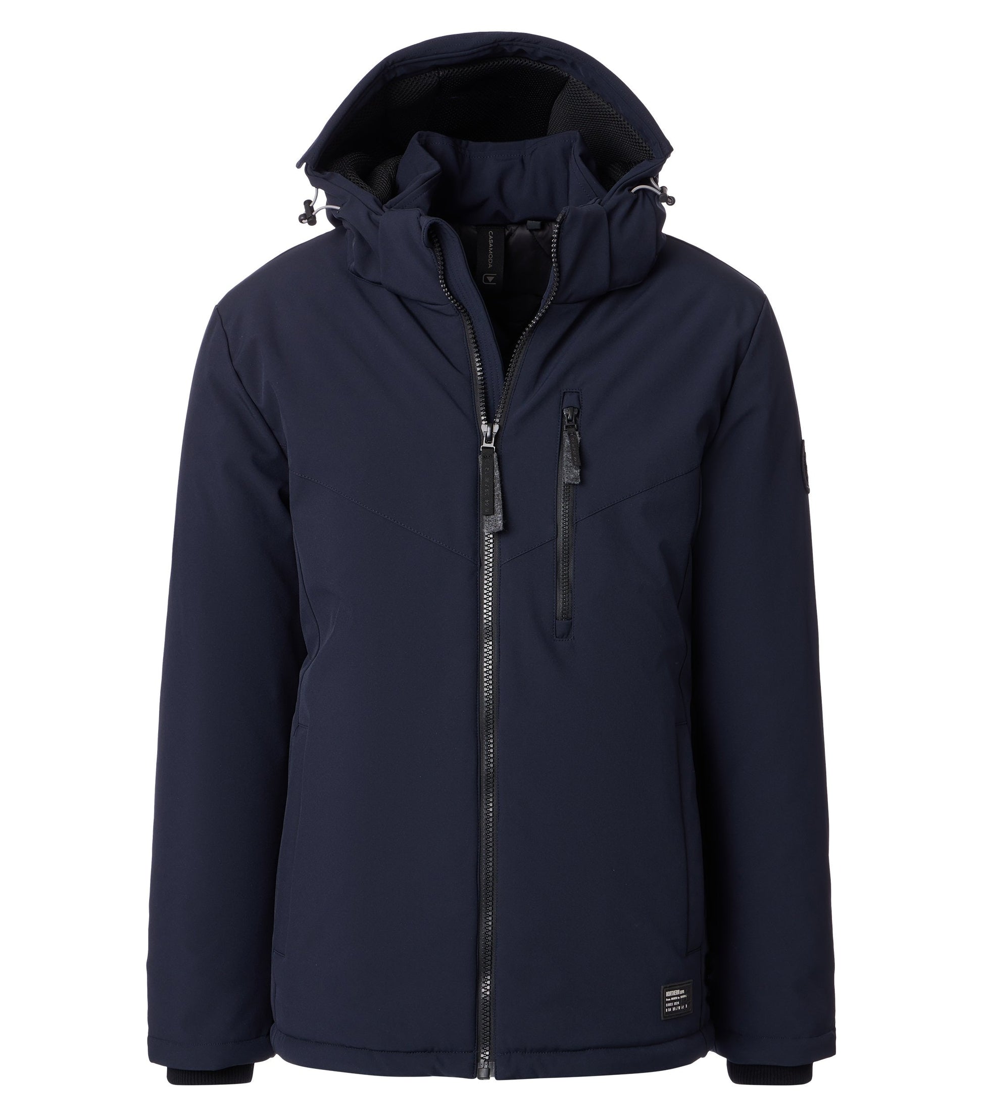 LangeJacke blau Bild 1