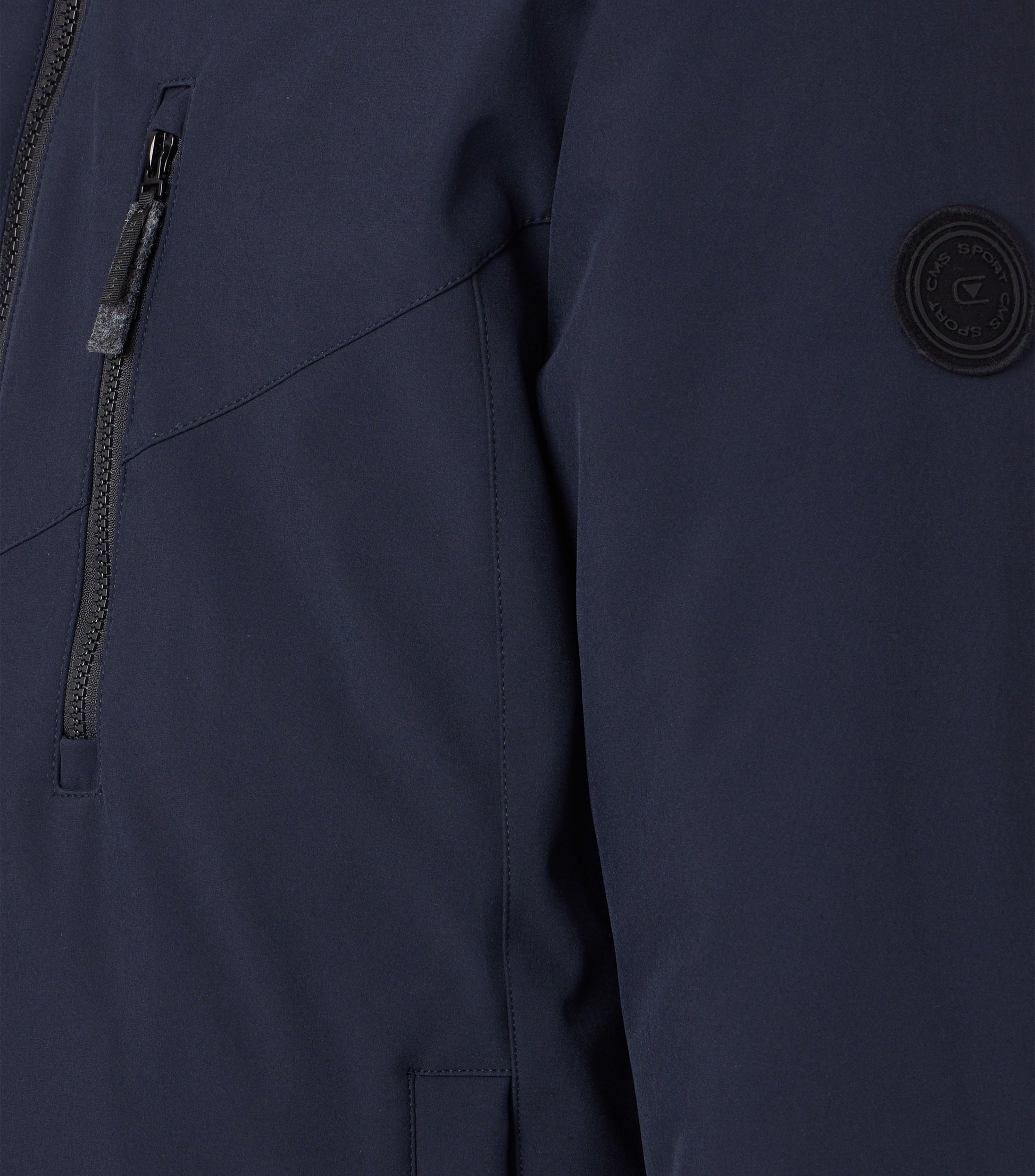 LangeJacke blau Bild 2