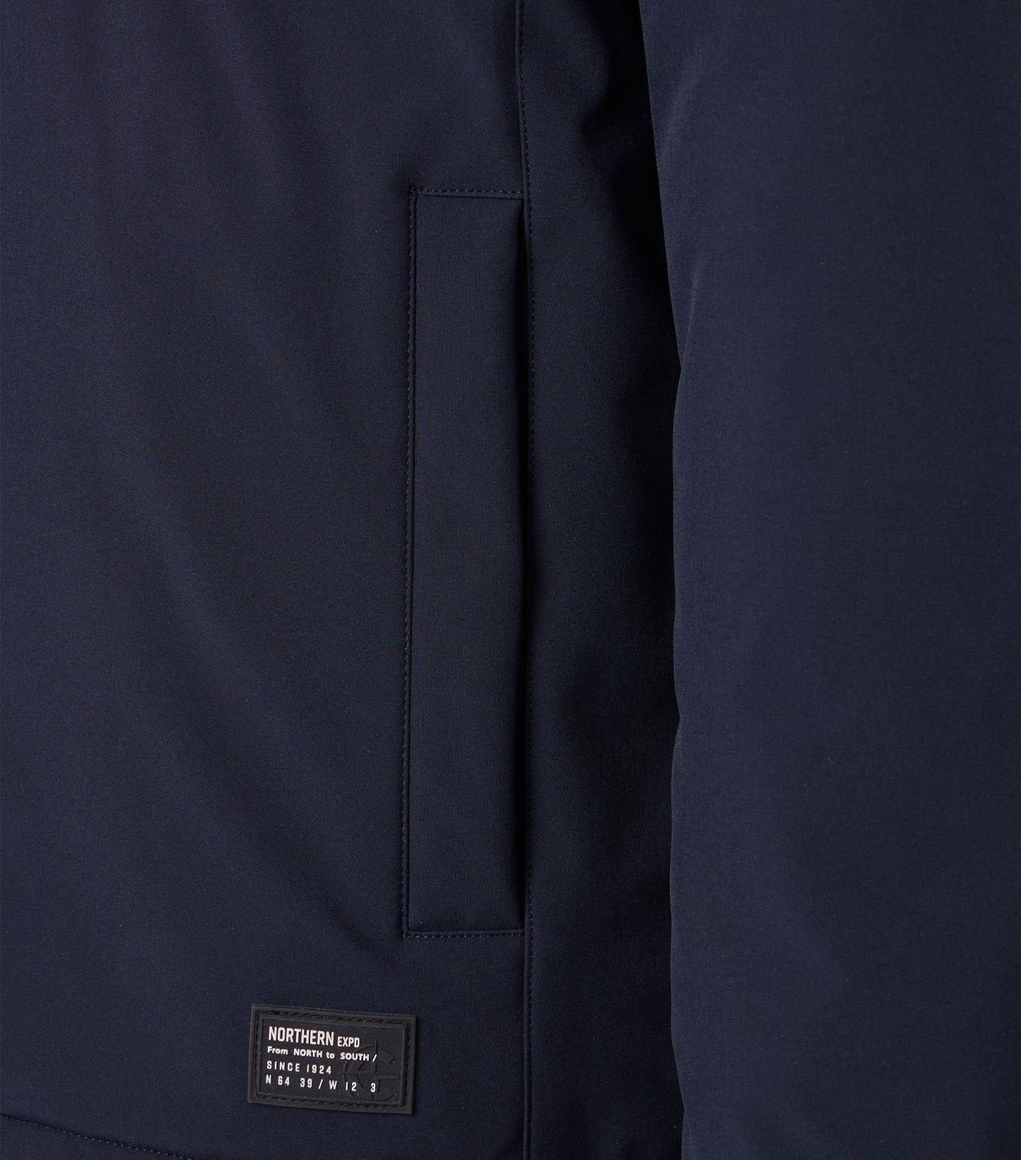 LangeJacke blau Bild 4