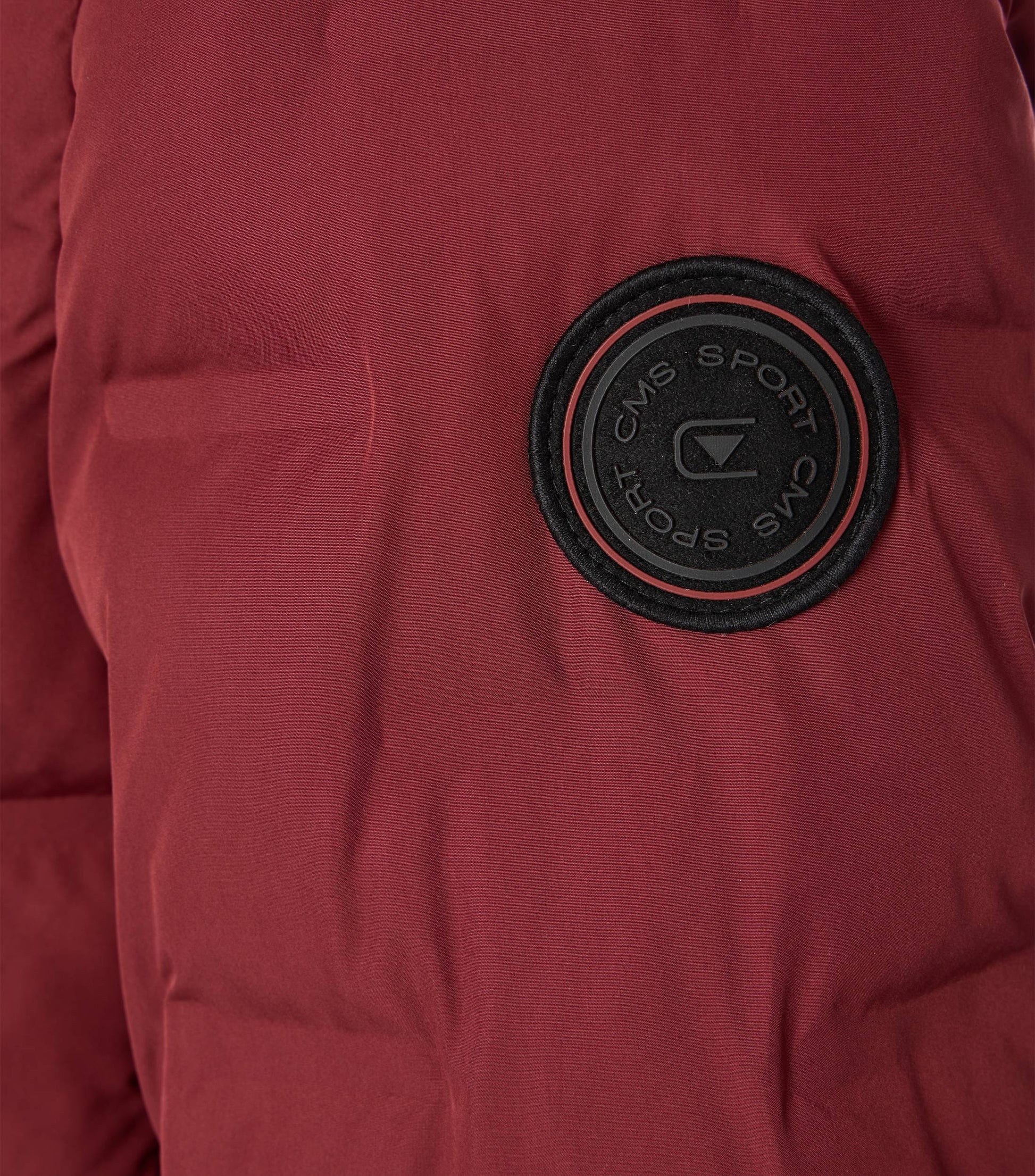 Outdoor Jacke getaped rot Bild 2