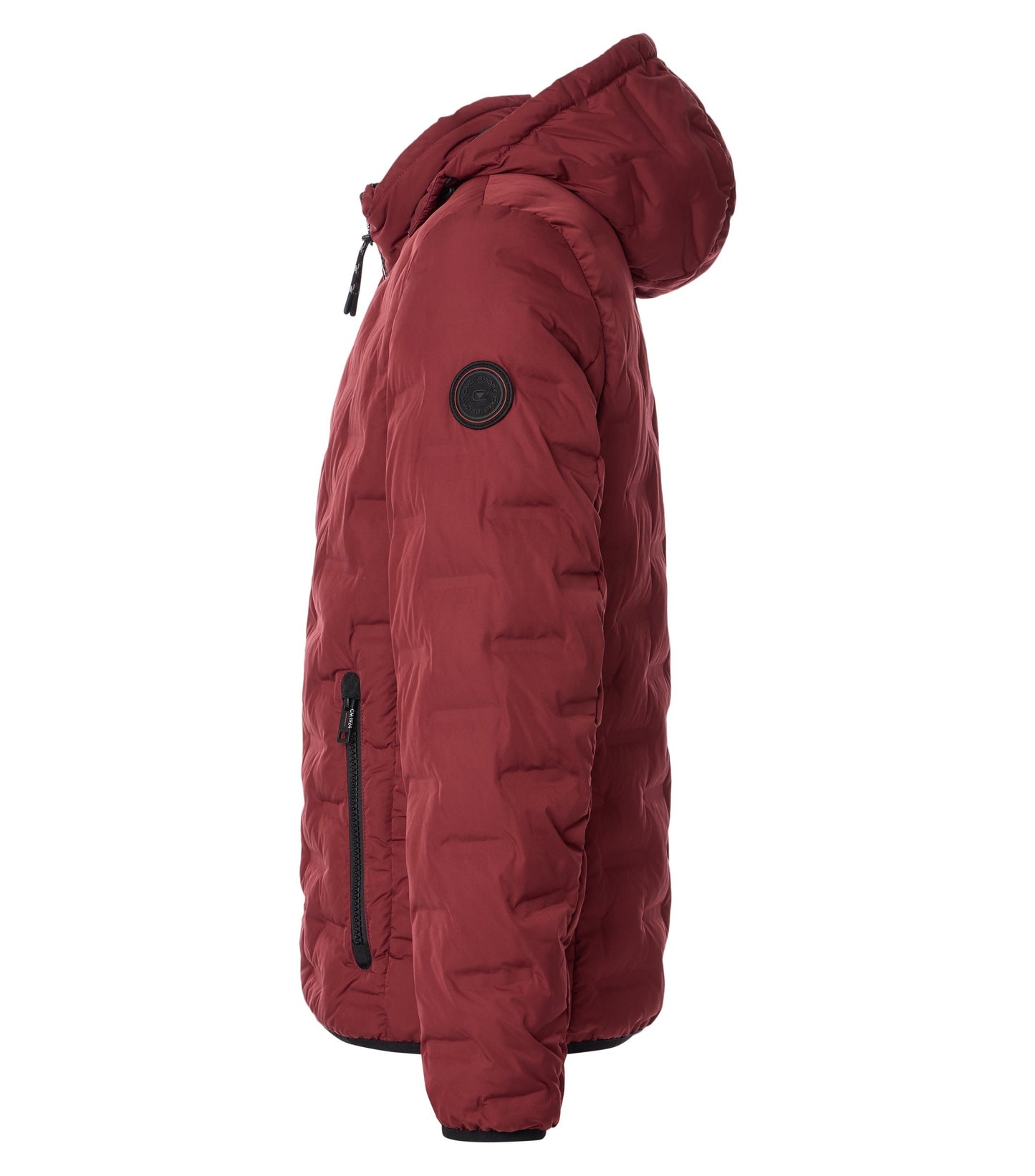 Outdoor Jacke getaped rot Bild 3