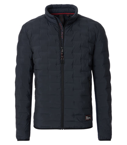 Outdoor Jacke hybrid blau Bild 1