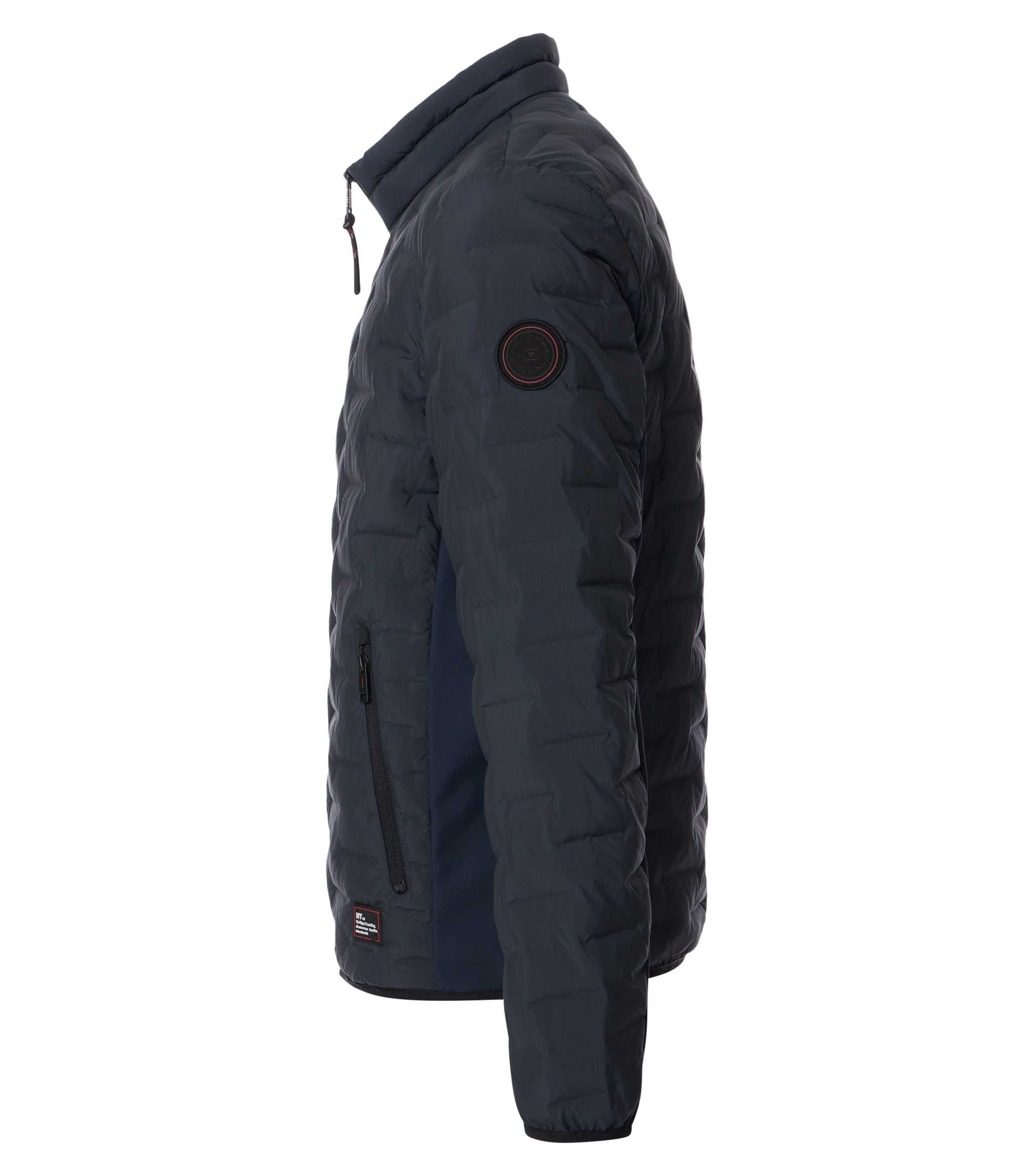 Outdoor Jacke hybrid blau Bild 3