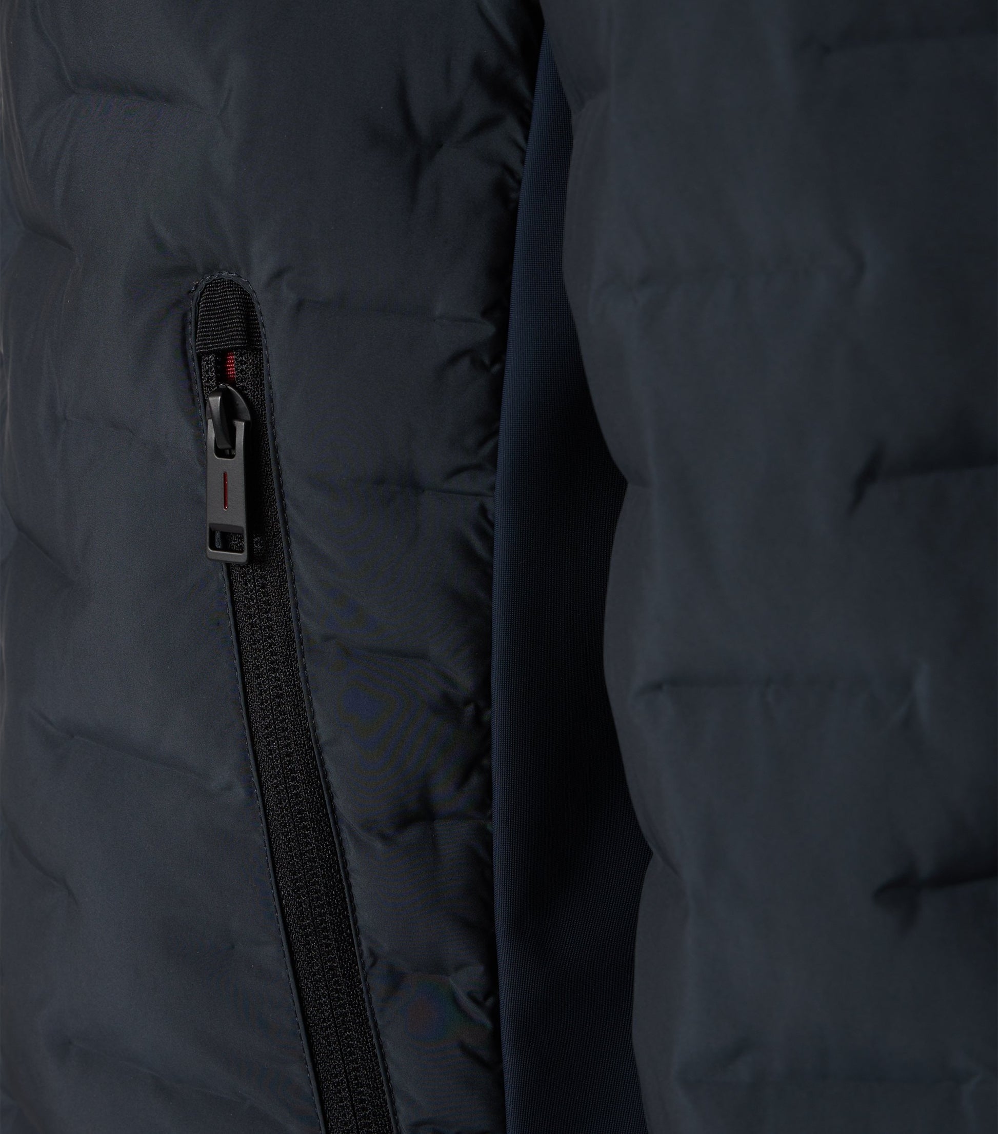 Outdoor Jacke hybrid blau Bild 4
