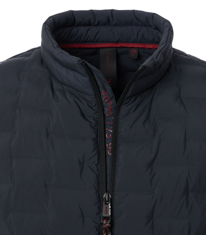 Outdoor Jacke hybrid blau Bild 5