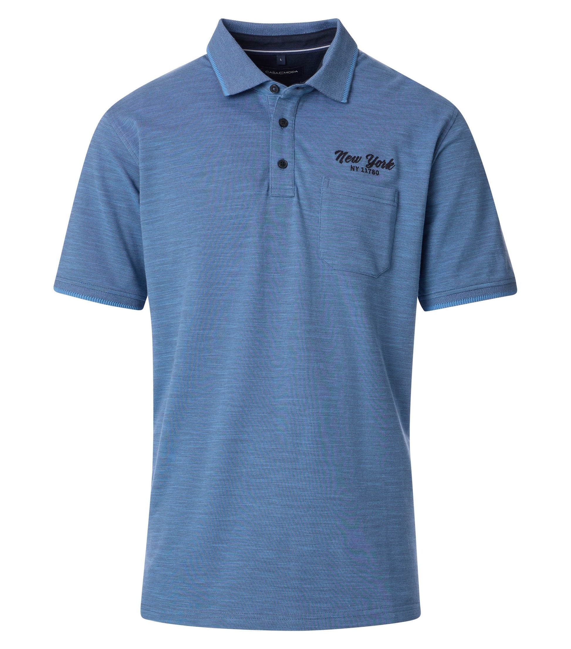 Polo mit Tasche aqua bis pet Bild 1