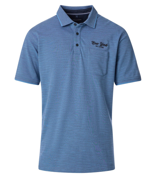 Polo mit Tasche aqua bis pet Bild 1