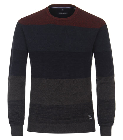 Pullover,O-Neck blau Bild 1